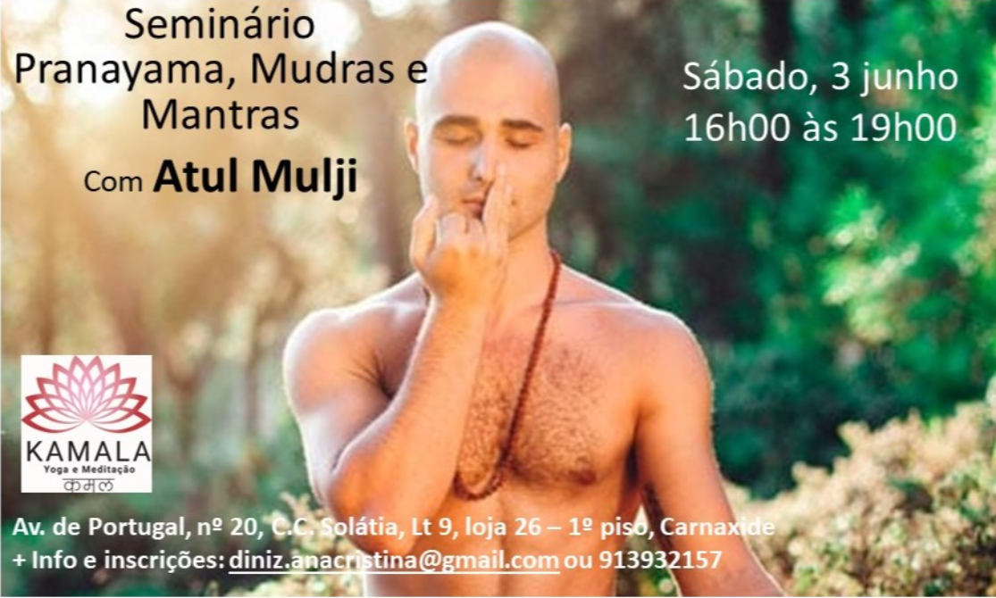Pranayama, Mudras e Mantras, com Atul Mulji