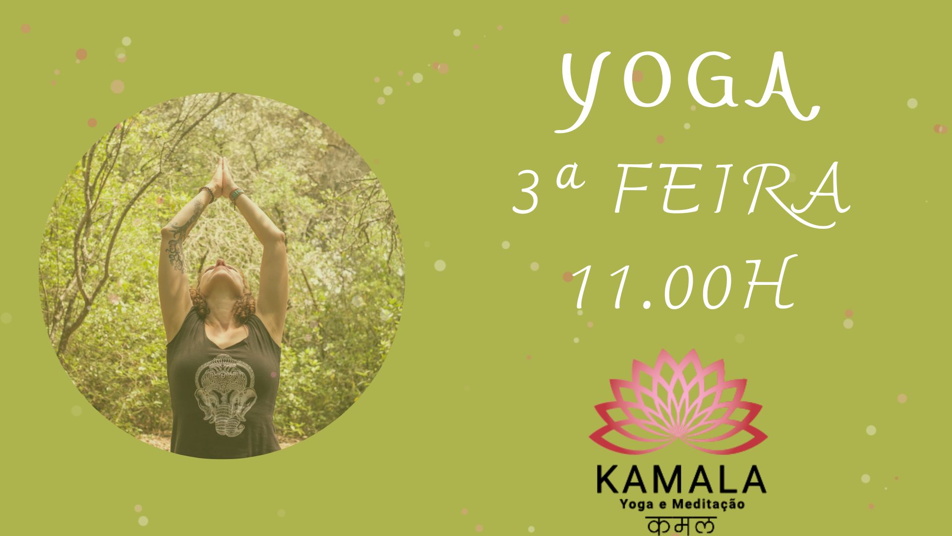 Novo horário - Aulas com Sandra Amor